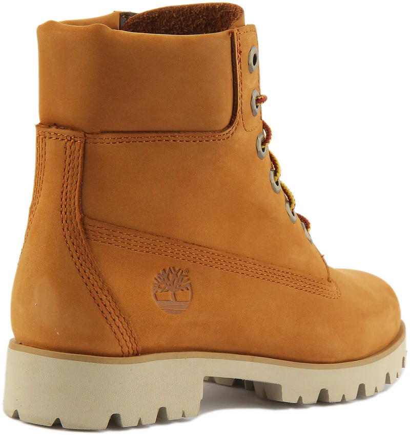 Timberland 6 inch Lace up Boot In Wheat For Women