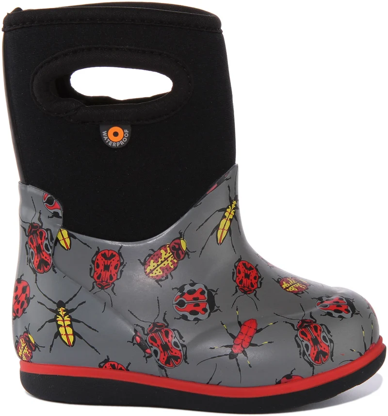 Bogs Baby Bogs Bug In Grey For Infants