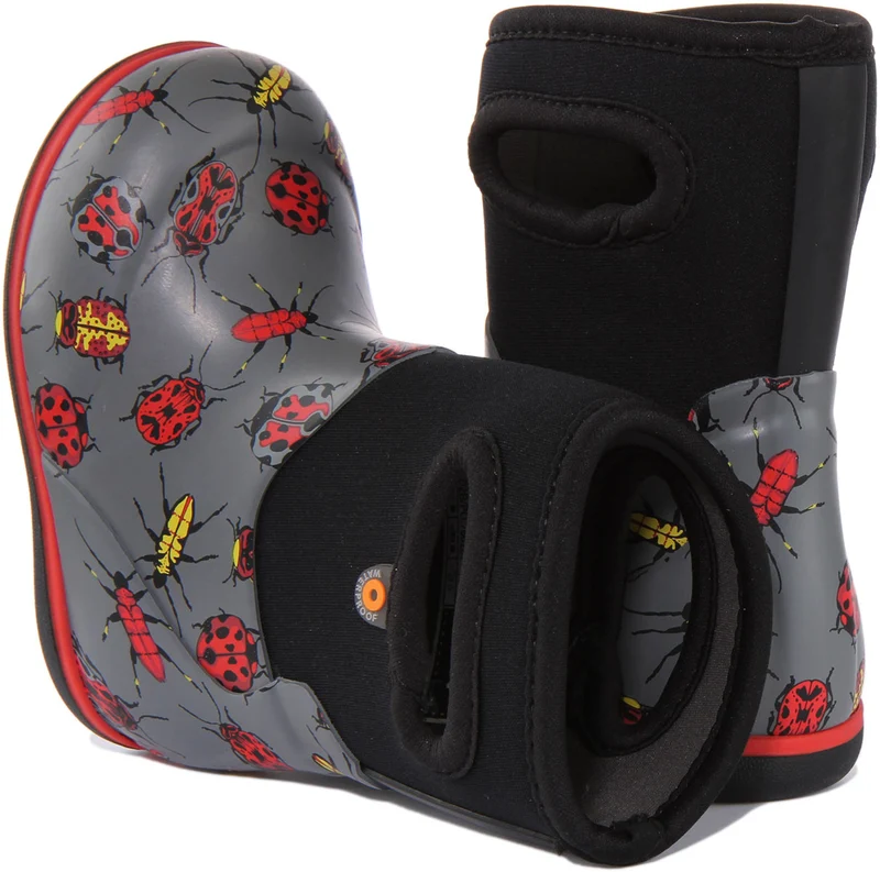 Bogs Baby Bogs Bug In Grey For Infants