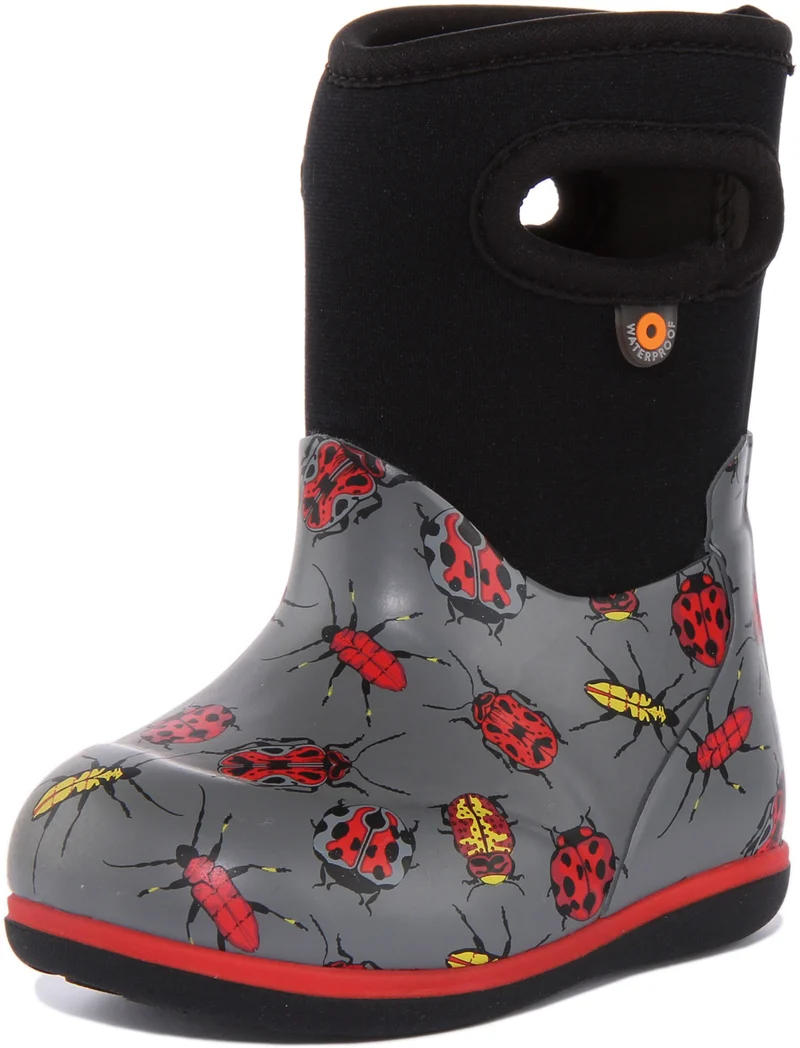 Bogs Baby Bogs Bug In Grey For Infants