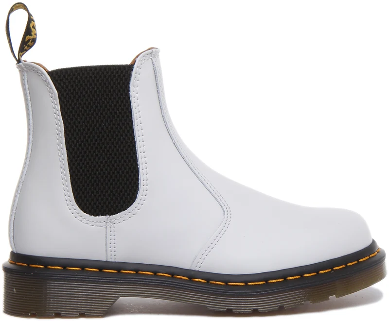 Dr Martens 2976 Ys In White For Women