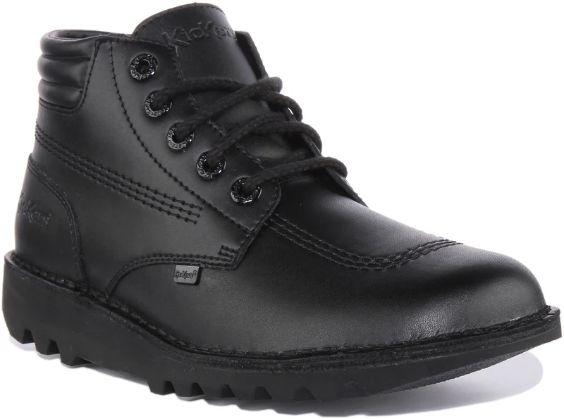Kickers Kick Hi Padded In Black