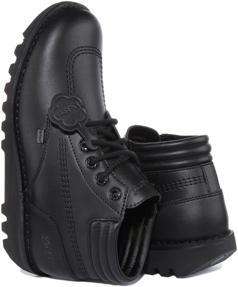 Kickers Kick Hi Padded In Black