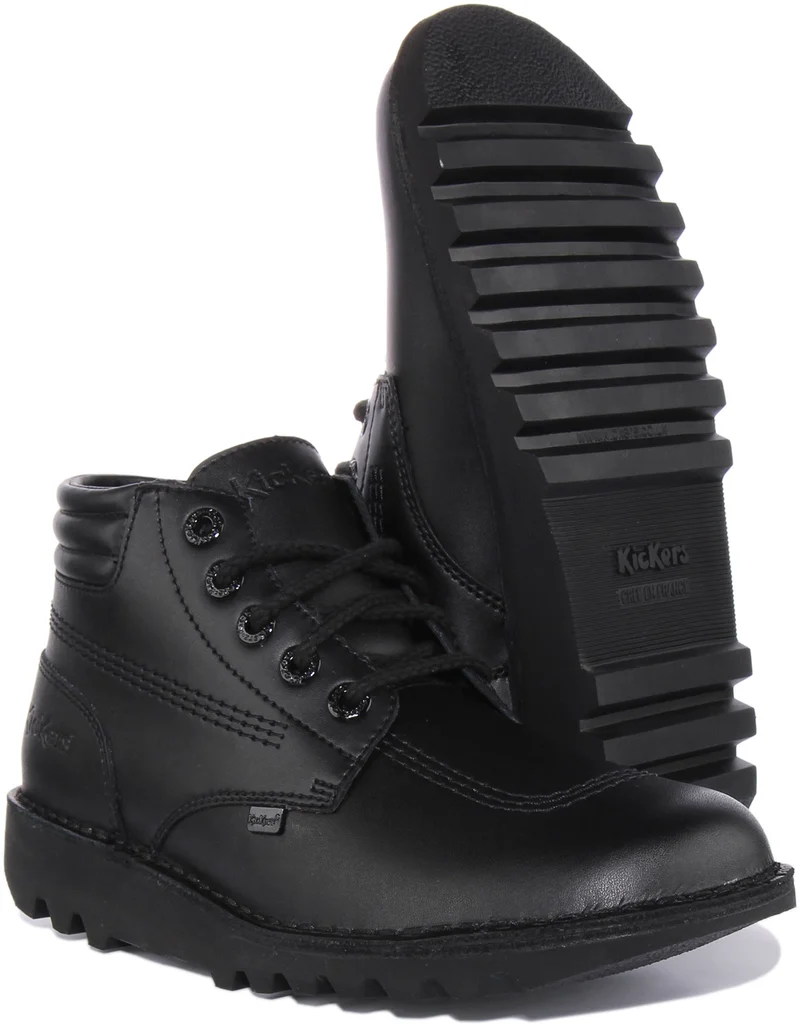 Kickers Kick Hi Padded In Black