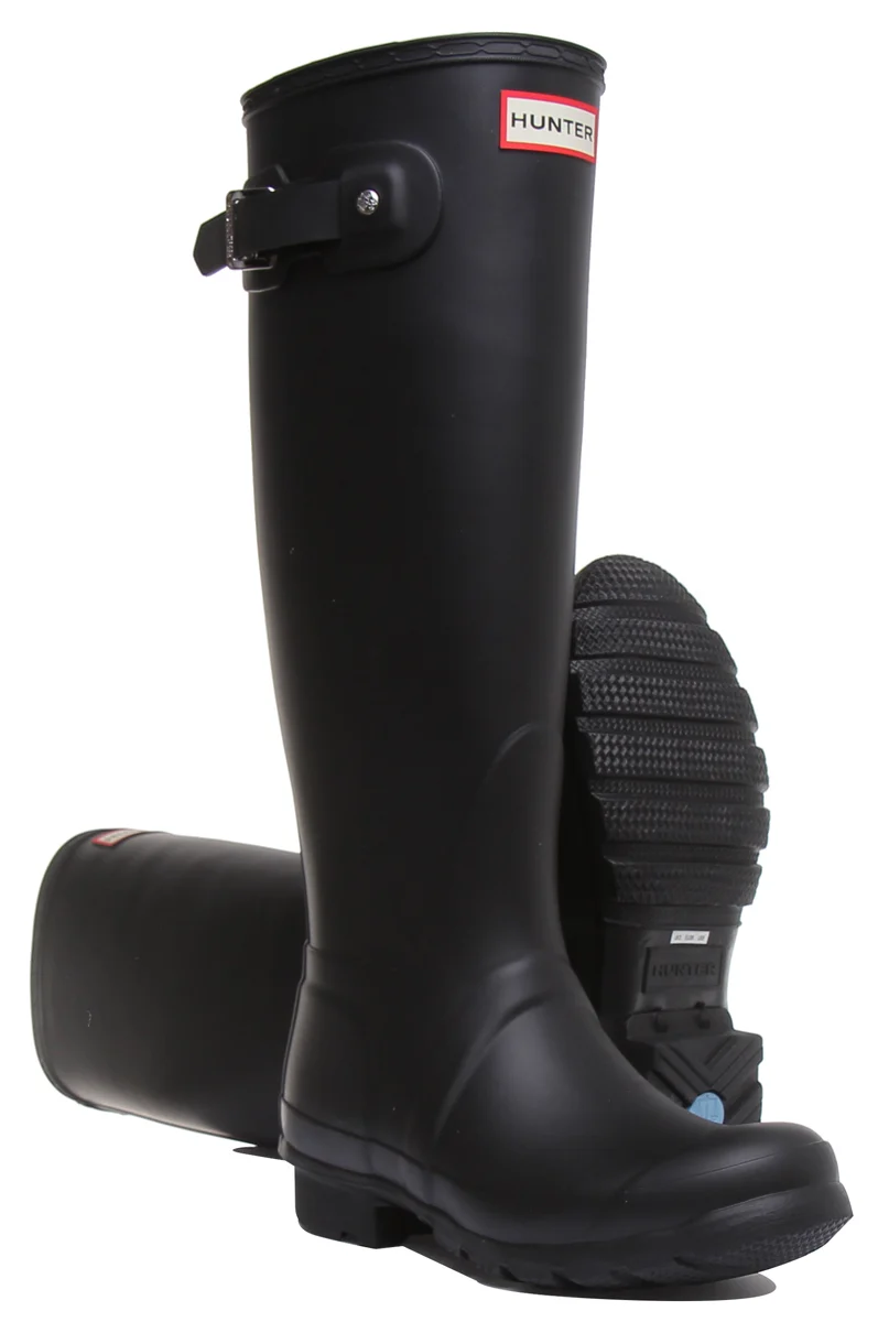 Hunter Womens Orginal Tall In Black