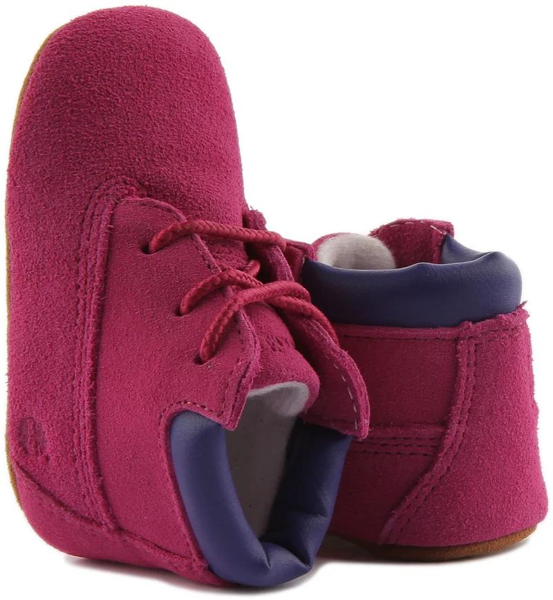 Timberland Crib Bootie A2Kw9 In Pink For Infants