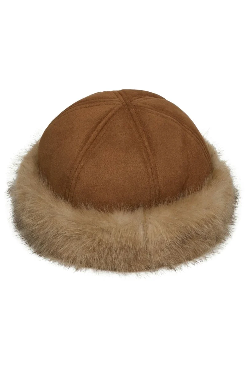 Neo Noir - Nappi Faux Fur Hat 169430 - 604 - Cognac