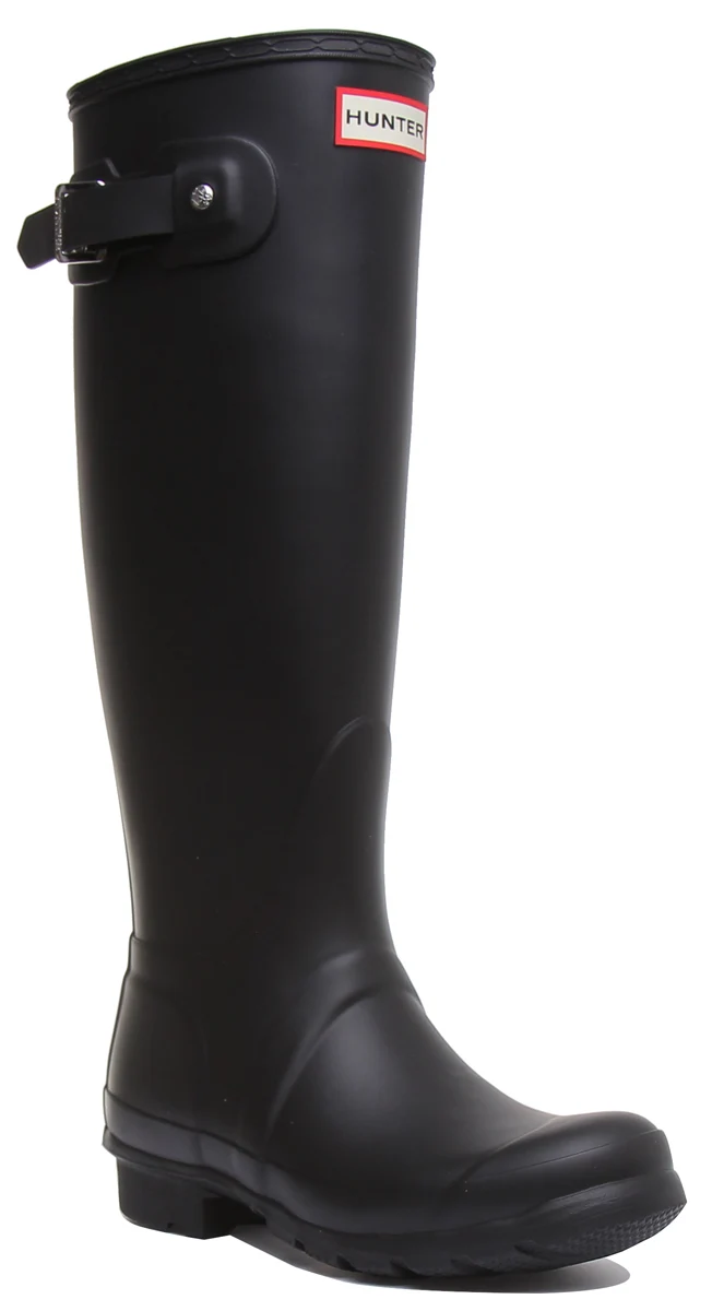 Hunter Womens Orginal Tall In Black