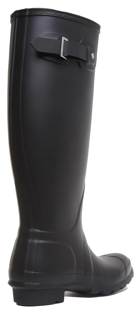 Hunter Womens Orginal Tall In Black