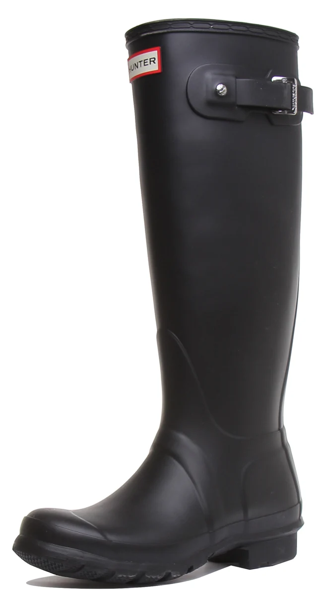 Hunter Womens Orginal Tall In Black