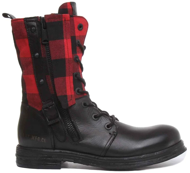 Replay Welkom In Black Red For Ladies
