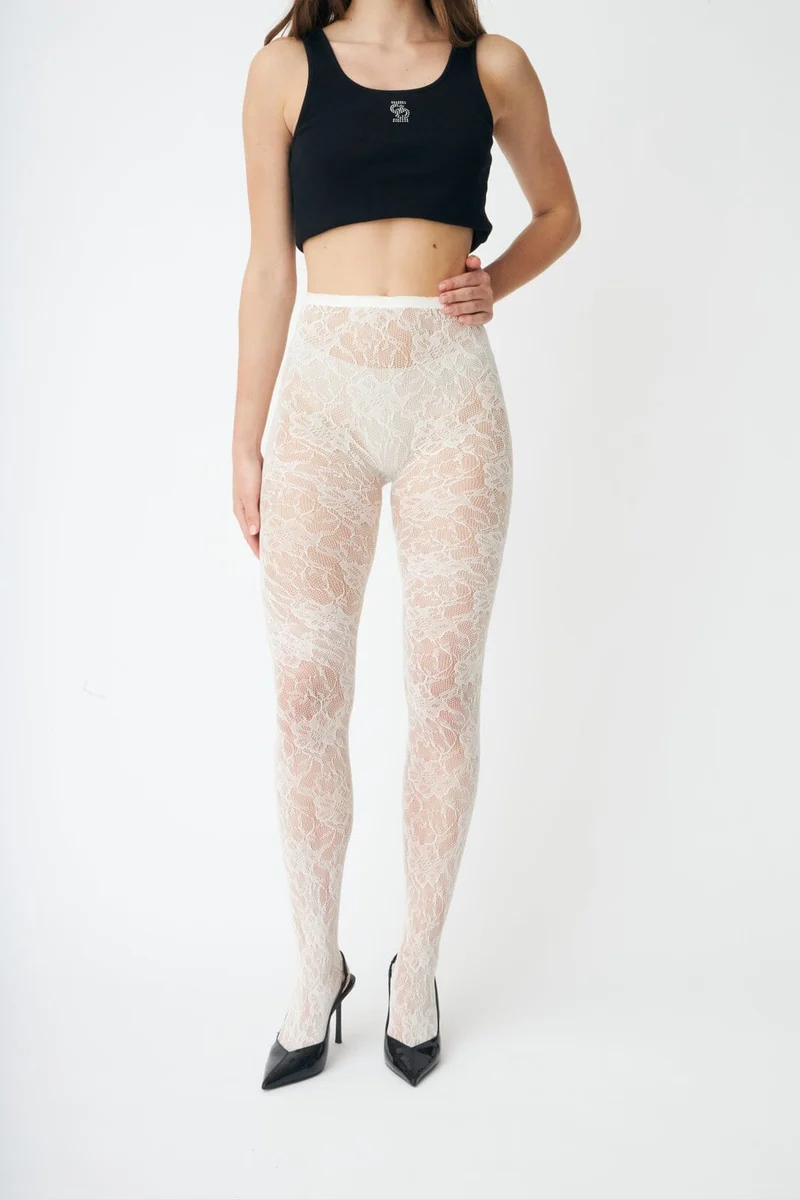 Cras - Dacy Tights C534 - 1009 - 1009 Ivory