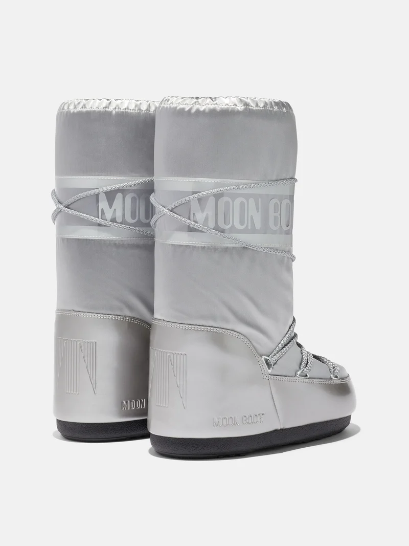Moon Boot - Icon Glance 80D1401680 - H001 Silver Satin