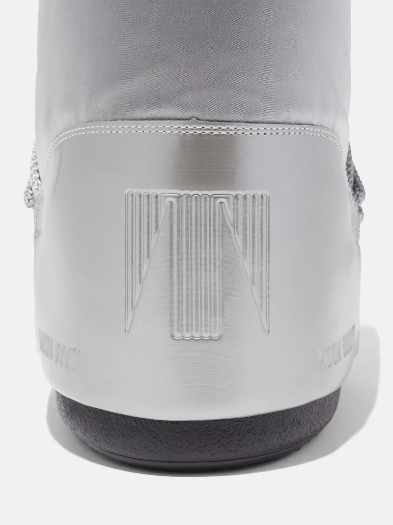 Moon Boot - Icon Glance 80D1401680 - H001 Silver Satin