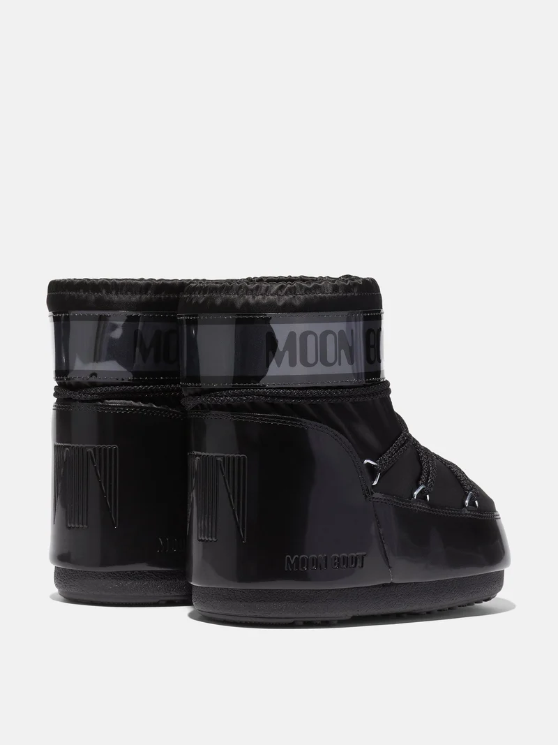 Moon Boot - Icon Low Glance Black Satin 14093500 - 001 Black