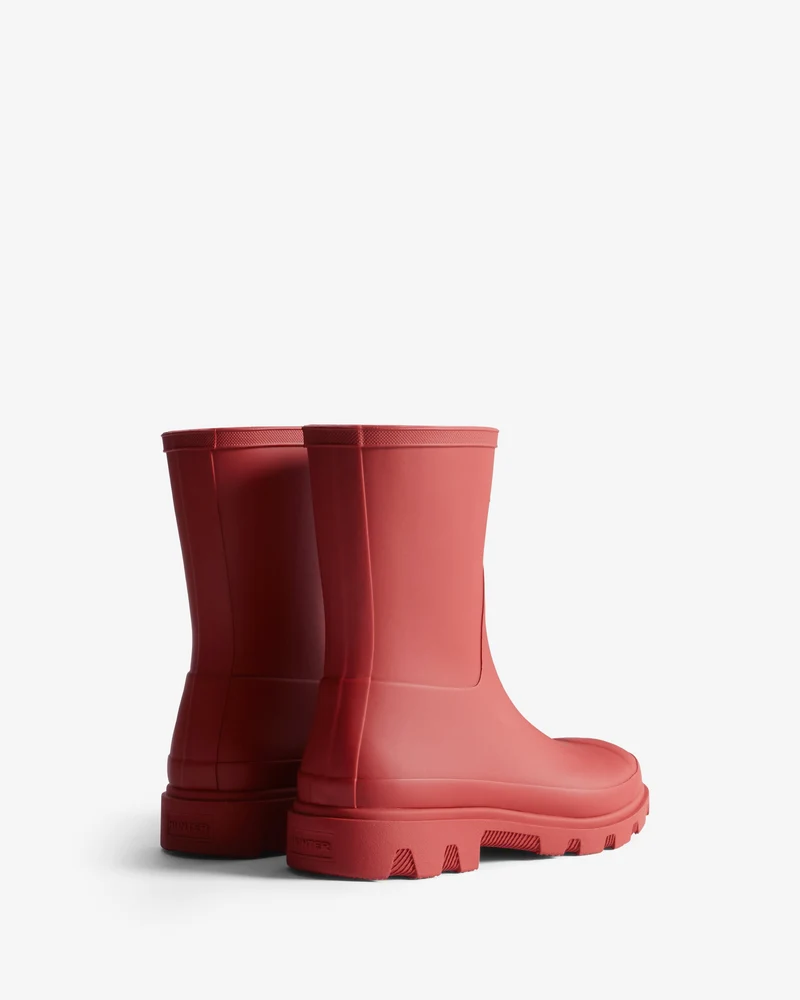 Hunter - Downpour Short Boot Hfru0002251mlr - Military Red