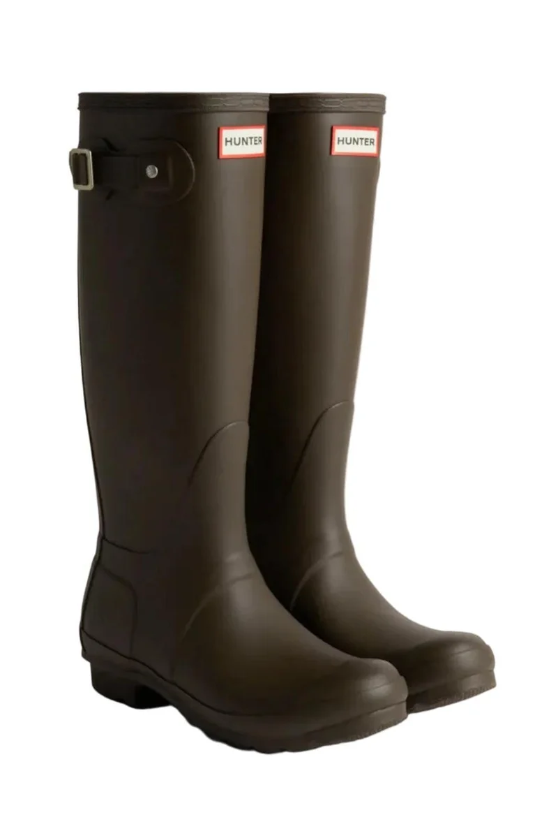 Hunter - Womens Original Tall Boot Wft1000rmacb - Chocolate Brown