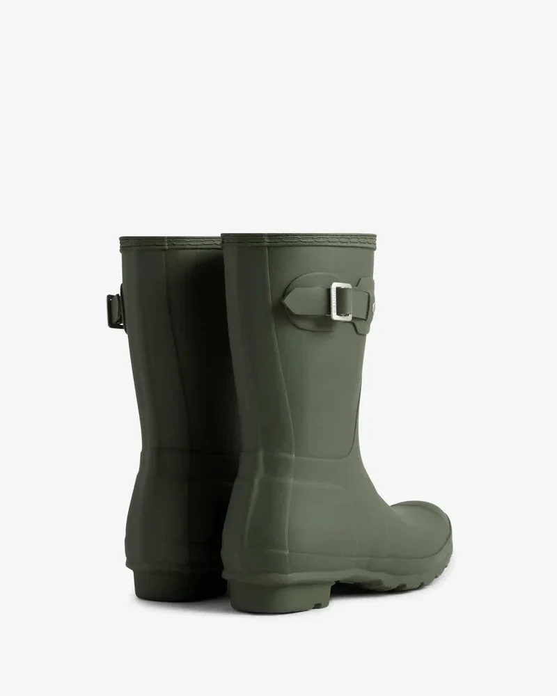 Hunter - Womens Original Short Boot Wfs1000rmadov - Dark Olive