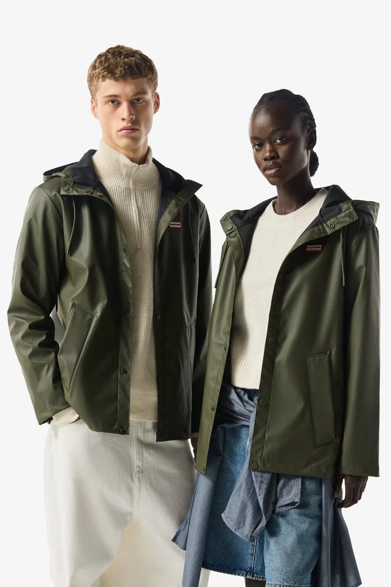 Hunter - Izzy Pu Hooded Jacket Haru0012251km - Kambaba