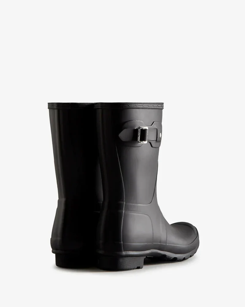 Hunter - Womens Original Short Boot Wfs1000rmablk - Black