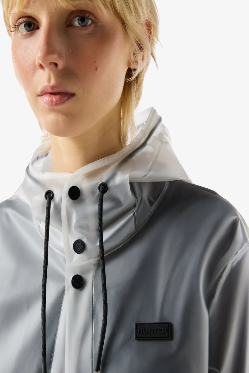 Hunter - Pu Hooded Jacket Haru0001261cm - Clear Matte