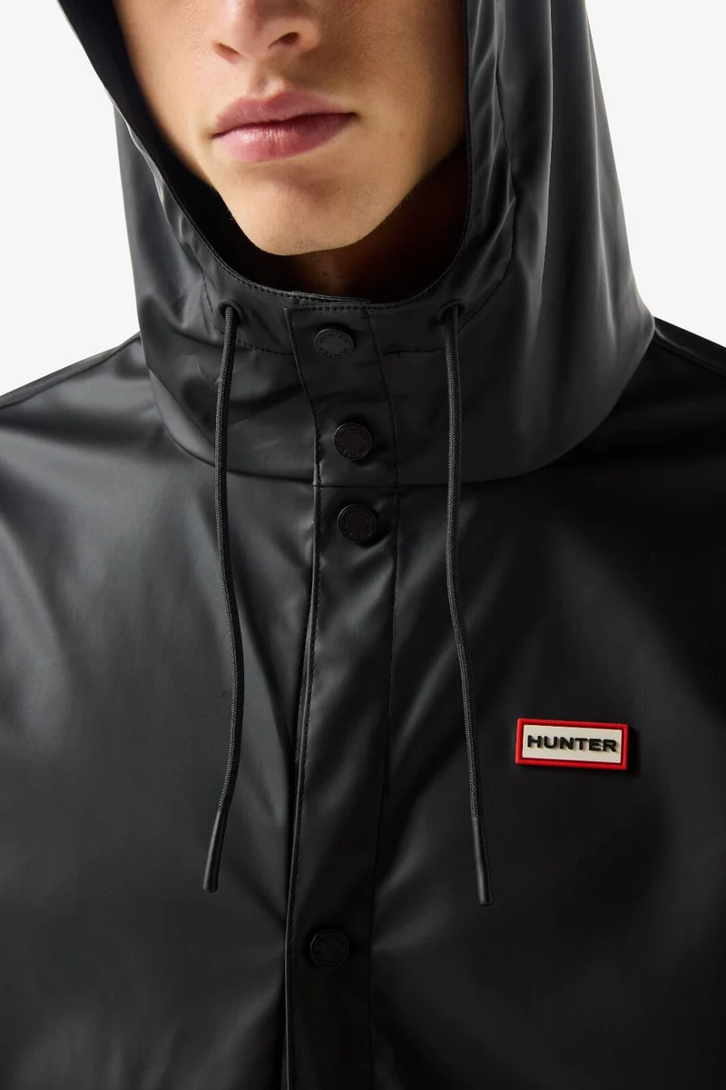 Hunter - Izzy Pu Hooded Jacket Haru0012251hb - Black