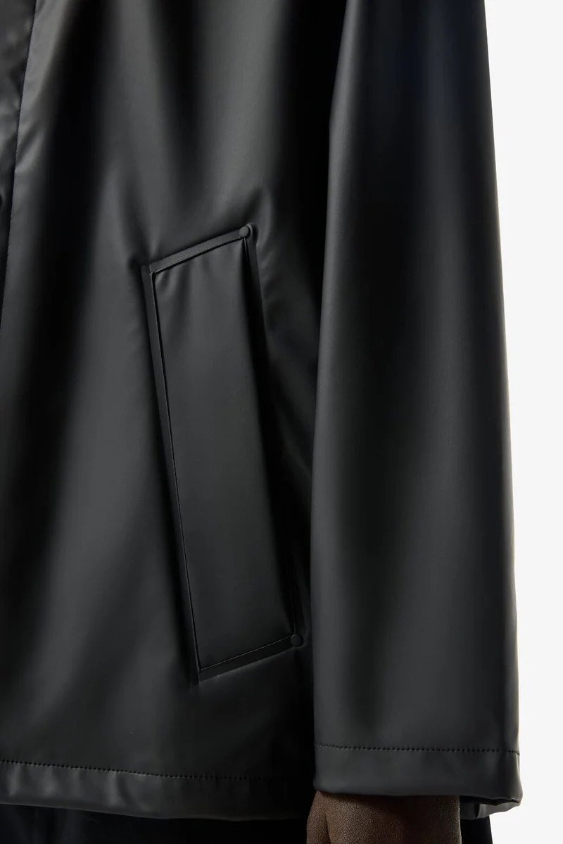 Hunter - Izzy Pu Hooded Jacket Haru0012251hb - Black