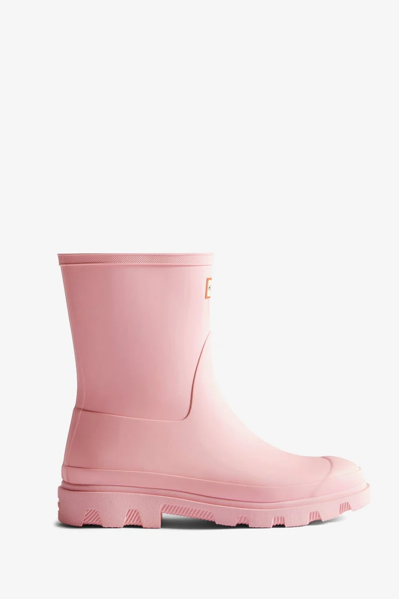 Hunter - Downpour Short Boot Hfru0002251pf - Parfait Pink