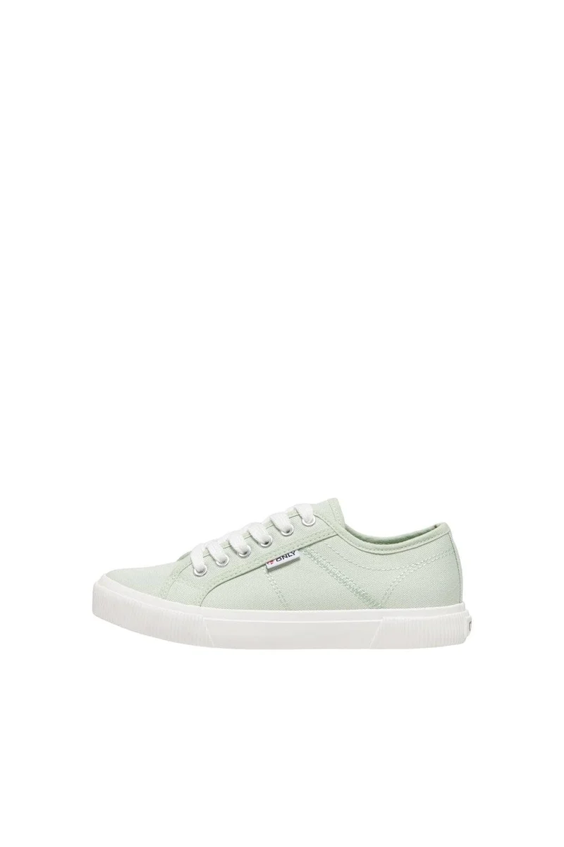 Only Shoes - Onlnicola Canvas Sneaker - 4951346 Green Lily