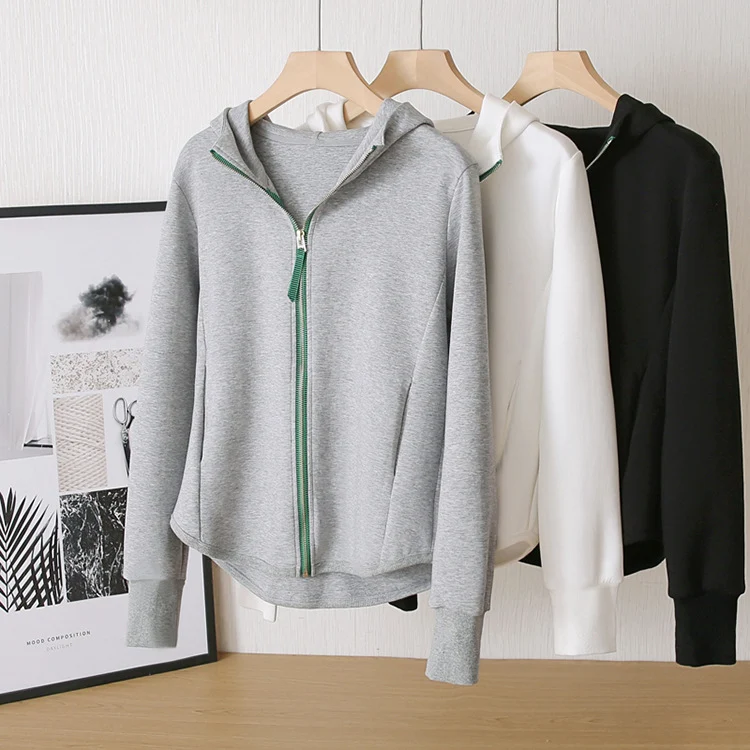 Damen Sportliche Jacke mit Kapuze Nord Taschen