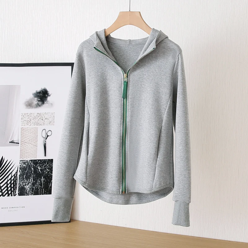 Damen Sportliche Jacke mit Kapuze Nord Taschen