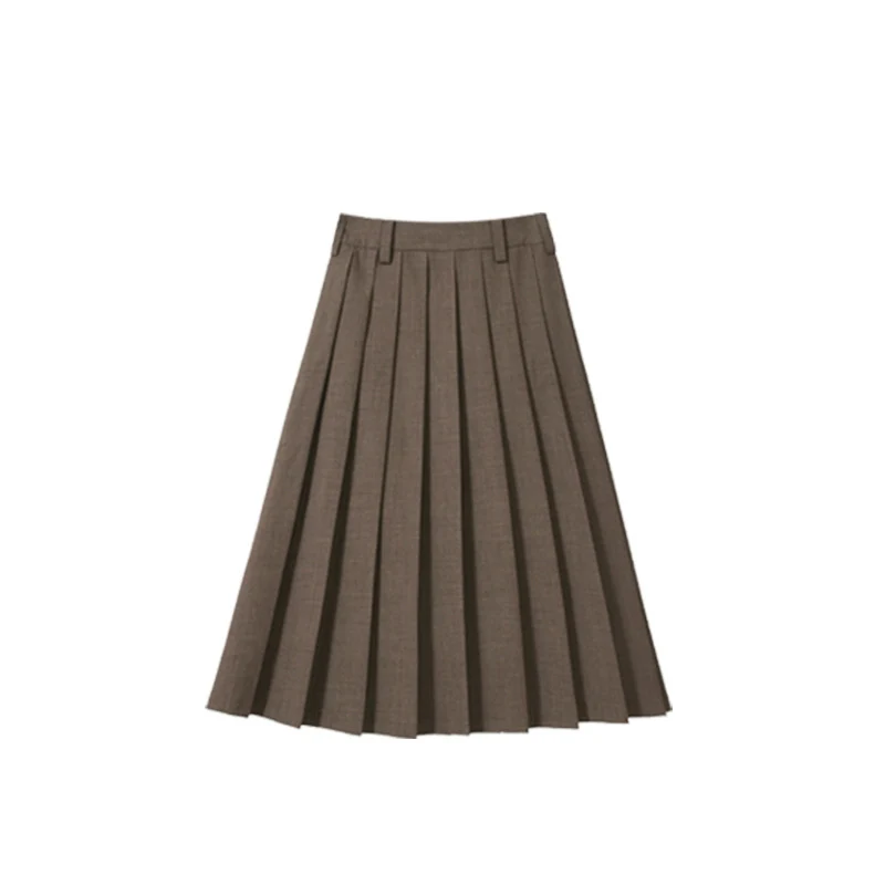 Damen Plissierter Midi-Rock Nord Taschen