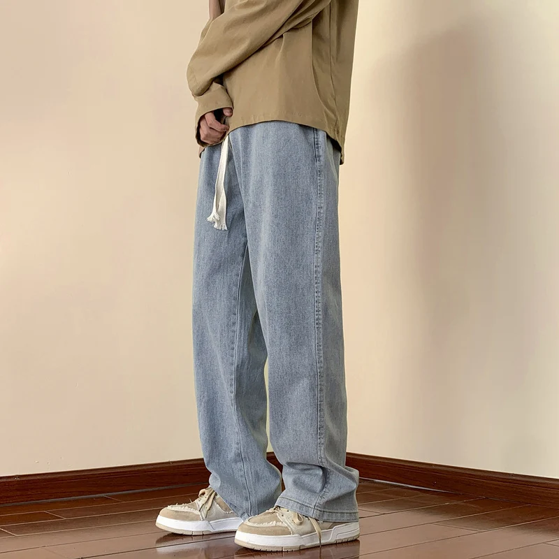 Herren Bequeme Denim-Hose mit elastischem Bund Nord Taschen