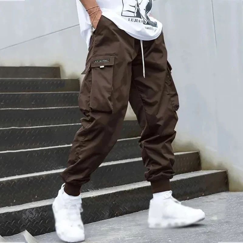 Herren Schwarze Cargo Hose