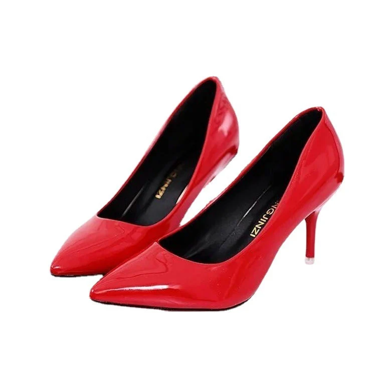 Damen elegante Stiletto-Pumps mit spitzem Zehenbereich und hochwertiger Veloursoberfläche Nord Taschen
