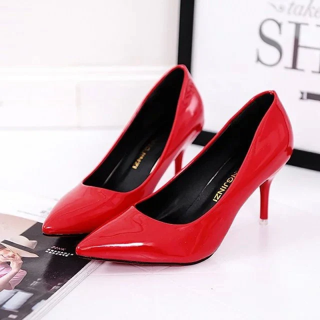 Damen elegante Stiletto-Pumps mit spitzem Zehenbereich und hochwertiger Veloursoberfläche Nord Taschen
