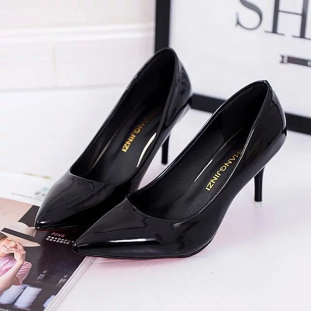 Damen elegante Stiletto-Pumps mit spitzem Zehenbereich und hochwertiger Veloursoberfläche Nord Taschen