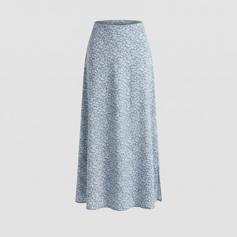 Maxirock Damen Floral