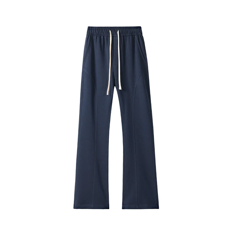 Herren Oversize‑Sweathose im Baggy‑Cut mit Tunnelzug und dekorativen Nähten Nord Taschen