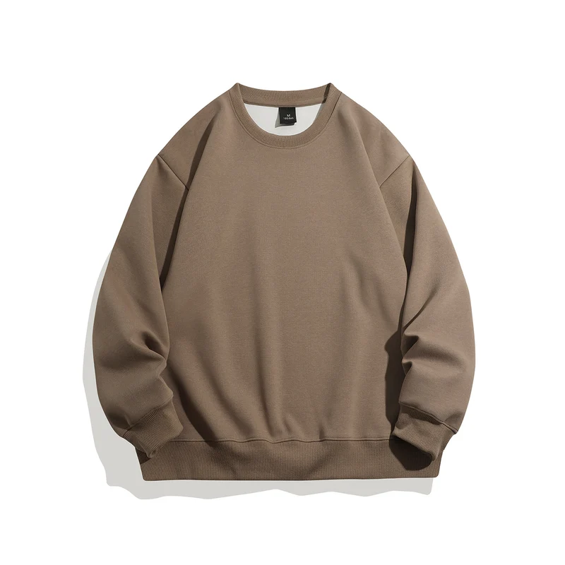 Herren Oversize Rundhals‑Sweatshirt mit tiefem Sitz, Raglanärmeln und gerippten Bündchen Nord Taschen