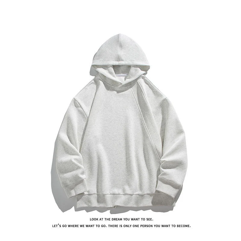 Herren Oversize-Kapuzenpullover mit Raglannähten und minimalistischem Streetwear-Design Nord Taschen