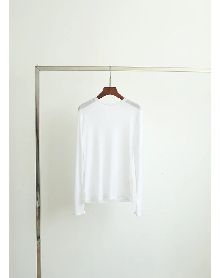 Damen Langarmshirt mit weichem Griff Nord Taschen