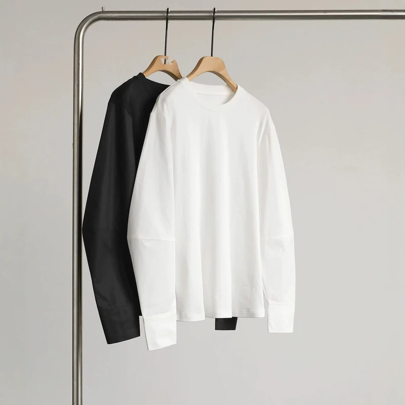Damen Langarmshirt Nord Taschen