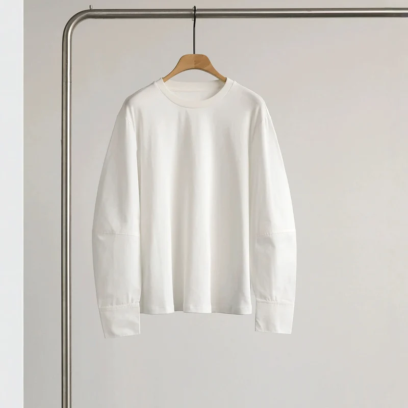 Damen Langarmshirt Nord Taschen