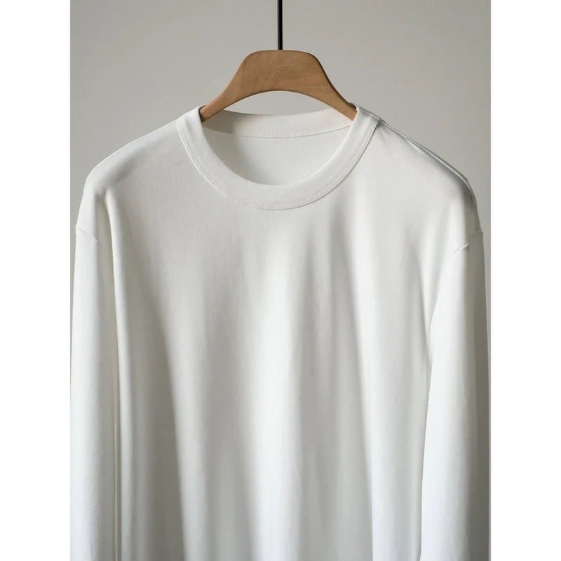 Damen Langarmshirt aus weichem Baumwollmix Nord Taschen