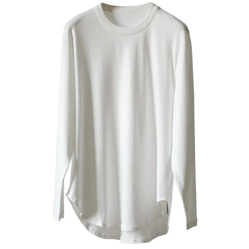 Damen Langarmshirt aus weichem Baumwollmix Nord Taschen