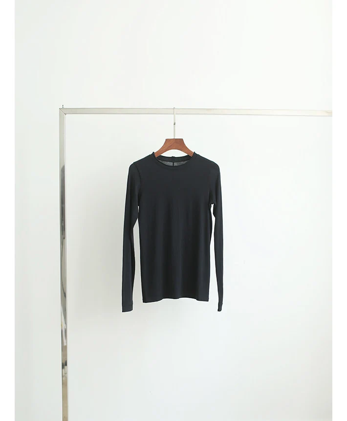 Damen Langarmshirt aus hochwertigem Baumwollmix Nord Taschen