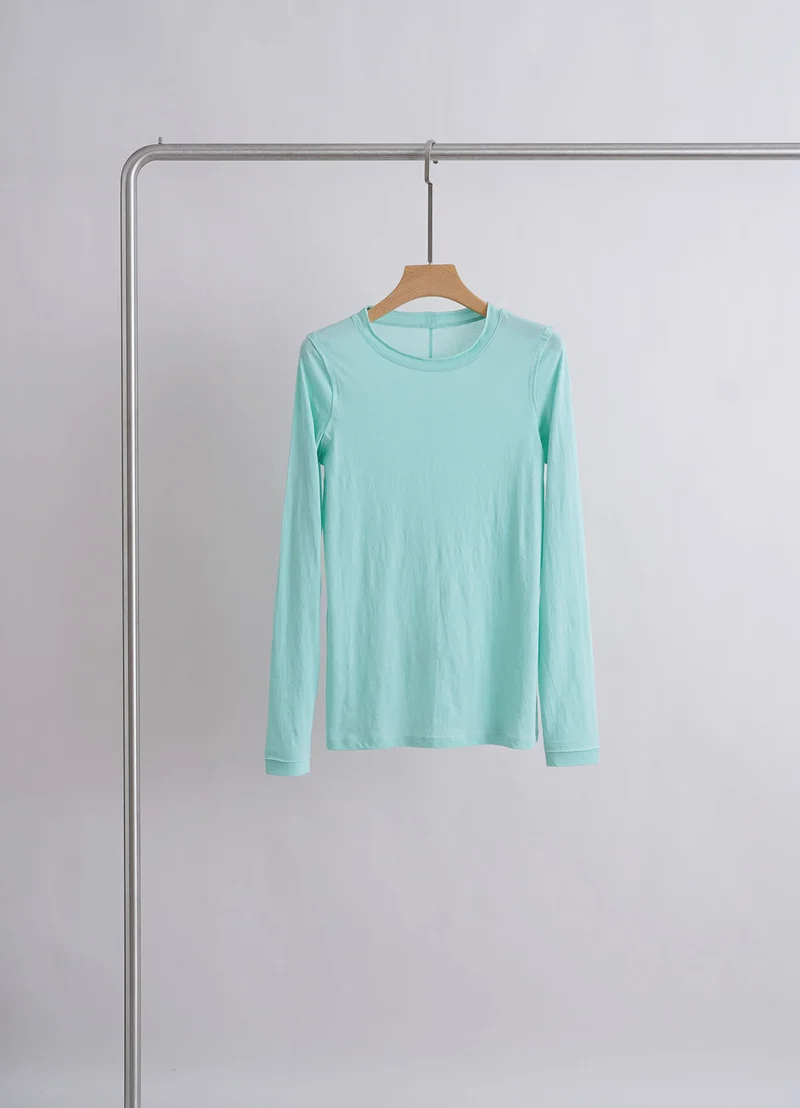 Damen Langarmshirt aus hochwertigem Baumwollmix Nord Taschen