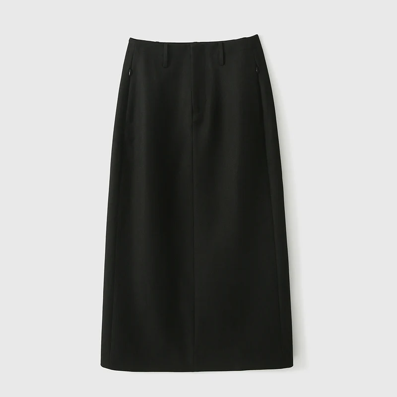 Damen Hochtaillierter, eleganter A-Linien Rock Nord Taschen