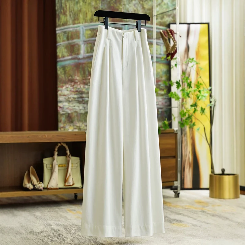 Damen Hochtaillierte Culottes Nord Taschen